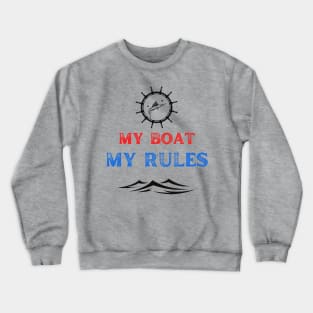 Fun Boating Apparel Crewneck Sweatshirt